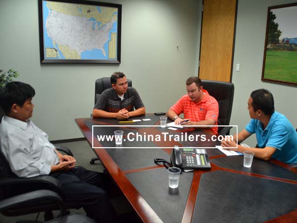 ChinaTrailers After sale service Training Commissioning in USA, www.chinatrailers.com