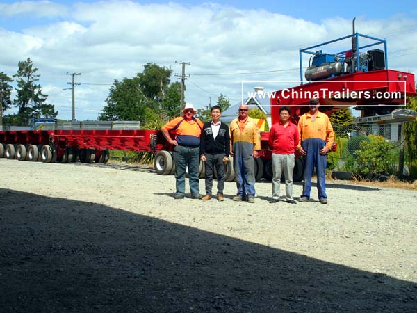 ChinaTrailers After sale service Training Commissioning in New Zealand, www.chinatrailers.com