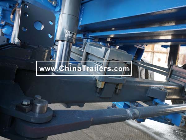 10 axle Hydraulic suspension Extendable Lowbed Semi Trailers, www.chinatrailers.com