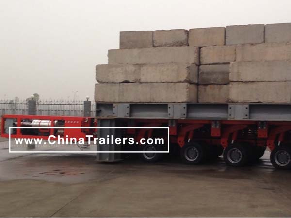 Goldhofer model PST SPMT, www.chinatrailers.com