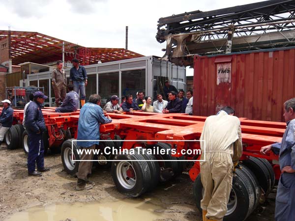 Modular Trailer after sale service, www.chinatrailers.com