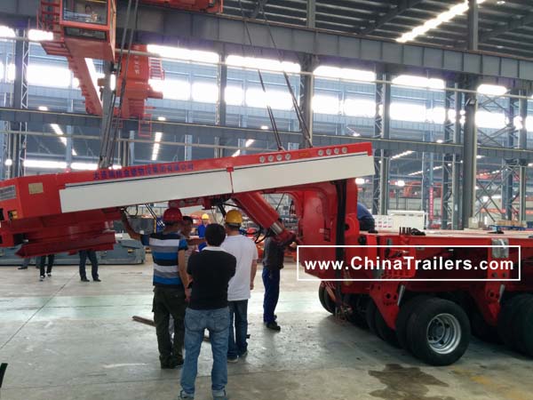 Modular Trailer assembling, www.chinatrailers.com