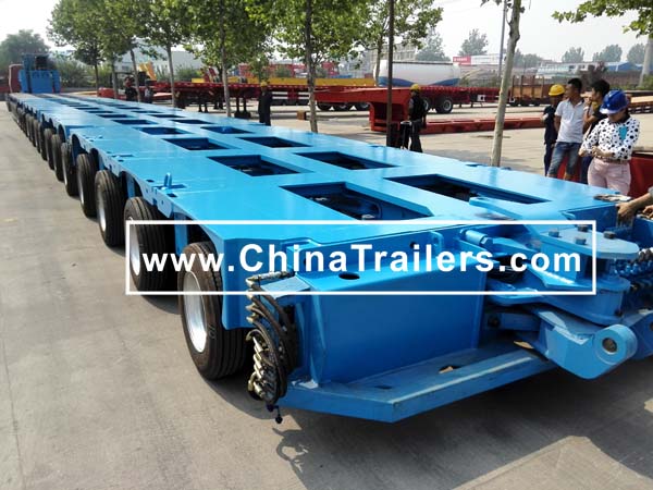 ChinaTrailers manufacture Nicolas model Modular Trailer