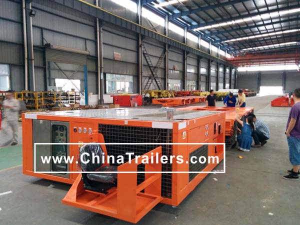 ChinaTrailers manufacture Nicolas model Self-propelled Modular Transporters (SPMT)