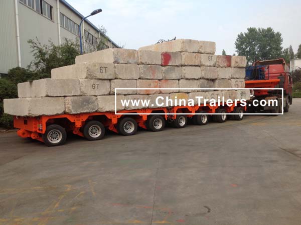 Scheuerle model Modular Trailer, www.chinatrailers.com