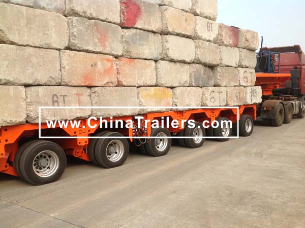 Scheuerle model Modular Trailer, www.chinatrailers.com