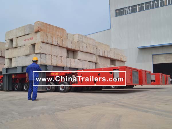 Scheuerle model SPMT, www.chinatrailers.com