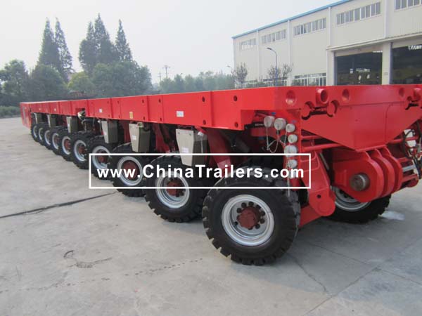 ChinaTrailers manufacture Scheuerle model Self-propelled Modular Transporters (SPMT)