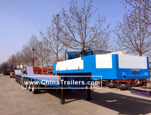 10 axle Hydraulic Suspension Extendable trailer