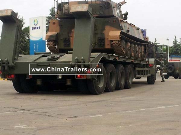 Military Tank Transporter (Army Heavy Equipment Transporter), www.chinatrailers.com