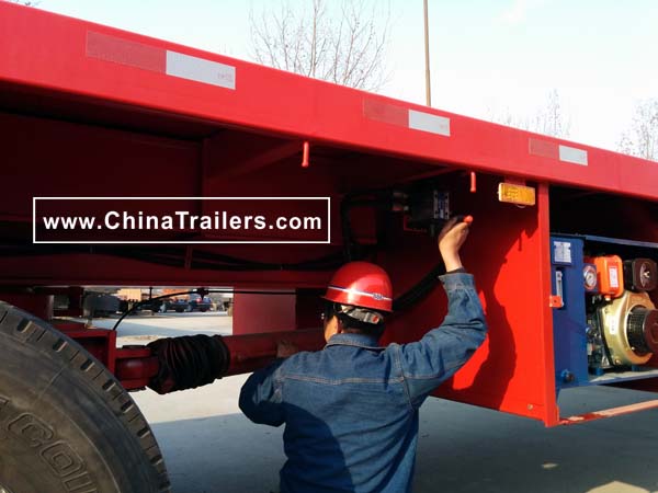 Telescopic Wind Blade Trailer, www.chinatrailers.com