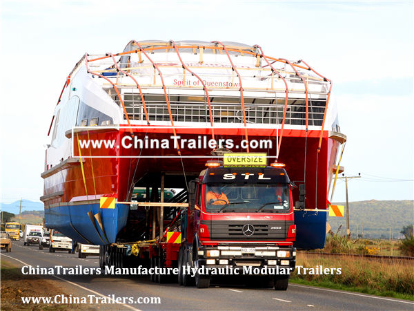 ChinaTrailers manufacture Modular Trailer hydraulic multi axle platform vehicle, www.ChinaTrailers.com